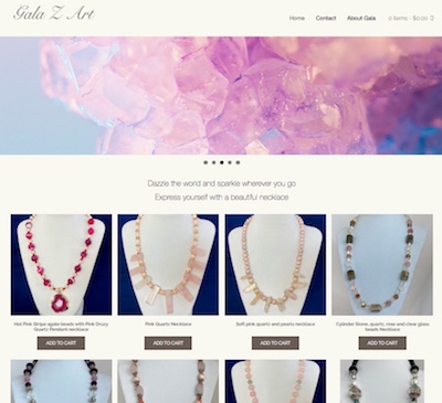 Website Design Jewelry Company